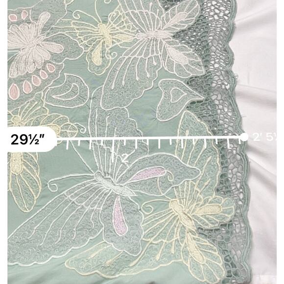 Light Green Embroidered Lacey 2 Piece Women’s Set Skirt And Blouse Plus Size 3X - Picture 15 of 15